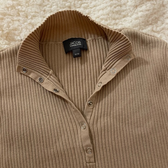 Jacob Connexion Ribbed Longsleeve - Picture 1 of 4